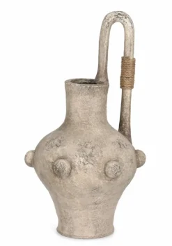 Vasi E Coprivasi>Bizzotto P. VASO CROMITE TONDO BEIGE H74