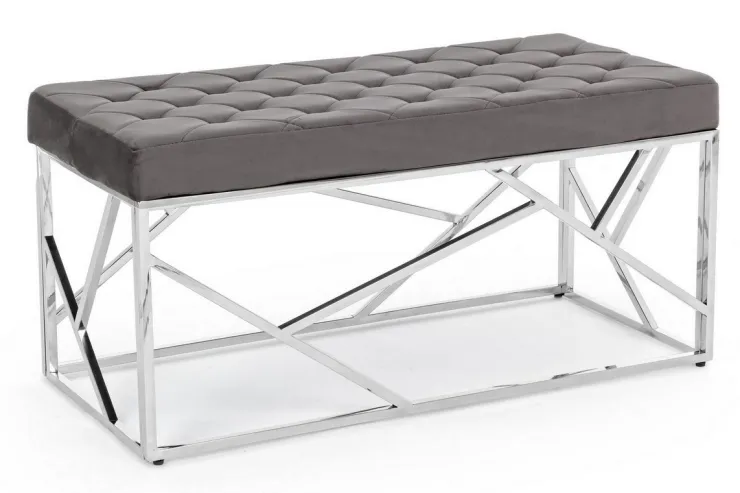 Panchette>Bizzotto PANCA COLOR GRIGIO - RAYAN
