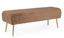 Panchette>Bizzotto PANCA IN VELLUTO BRONZO - SELENA