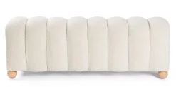 Panchette>Bizzotto PANCA 2P ZORA BIANCO BOUCLE'