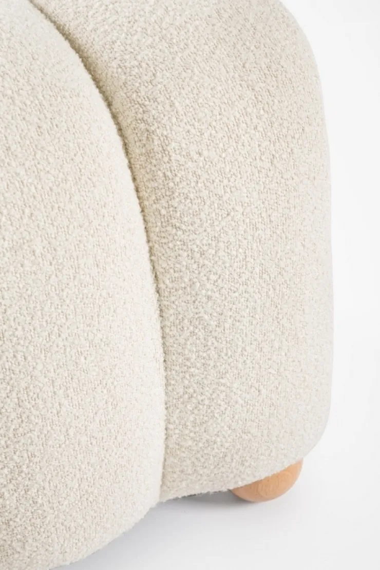 Panchette>Bizzotto PANCA 2P ZORA BIANCO BOUCLE'