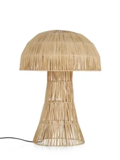 Lampade Da Tavolo>Bizzotto PARALUME LAMPADA TAV. BAGAN NATURALE H54