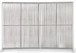 Paraventi E Separé>Bizzotto PARAVENTO PAXSON 180X120 BIA QS20/GRIGIO