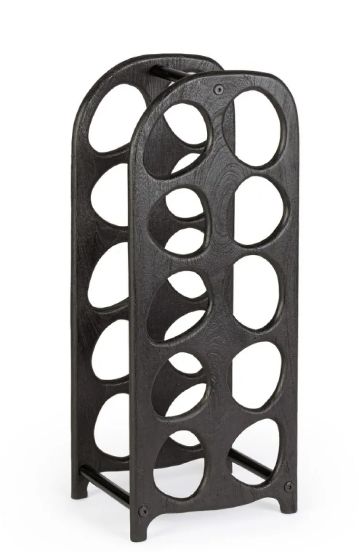 Porta Bottiglie>Bizzotto P.BOTTIGLIE 10P YUKON NERO