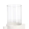 Portacandele>Bizzotto P.CANDELA HISAR BIANCO H19,2