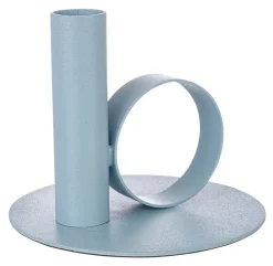 Portacandele>Bizzotto P.CANDELA 1P PYXIS 1M AZZURRO H10