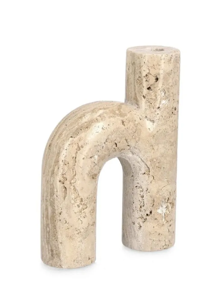 Portacandele>Bizzotto P.CANDELA TIKAR MARMO BEIGE
