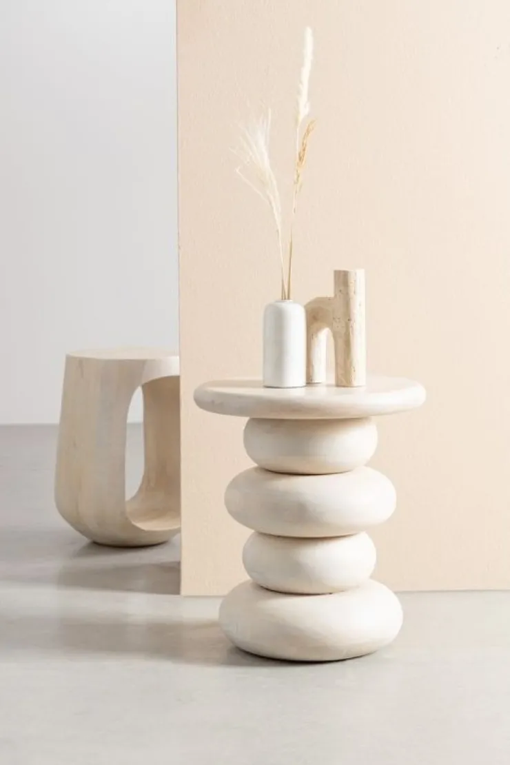 Portacandele>Bizzotto P.CANDELA TIKAR MARMO BEIGE