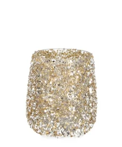 Vasi E Portacandele Natalizi>Bizzotto P.CANDELA VT BRILLANT ORO D10X12H