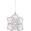 Pendagli>Bizzotto PENDAGLIO BEAD FIOCCO NEVE 6P ARG 14X14