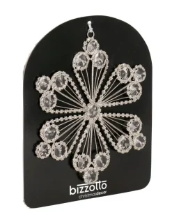 Pendagli>Bizzotto PENDAGLIO BEAD FIOCCO NEVE 6P ARG 15X15