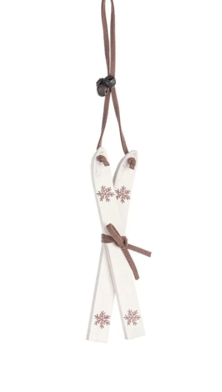 Pendagli>Bizzotto PENDAGLIO CORTINA SCII BIANCO H14,5