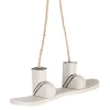 Pendagli>Bizzotto PENDAGLIO CORTINA SNOWBOARD BIANCO H4,5