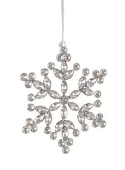 Pendagli>Bizzotto PENDAGLIO JEXON FIOCCO NEVE 6P ARG 11X11