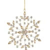 Pendagli>Bizzotto PENDAGLIO JEXON FIOCCO NEVE 6P ORO 15X15