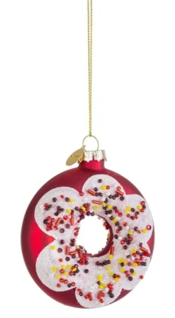 Pendagli>Bizzotto PENDAGLIO VT GRETEL DONUT ROSSO D80