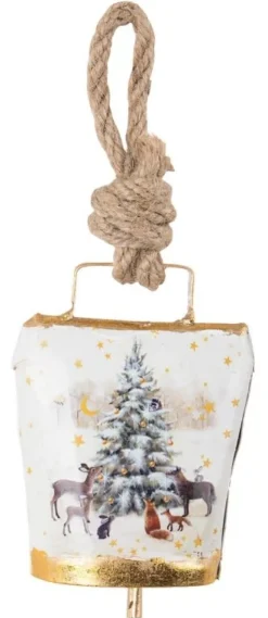 Pendagli>Bizzotto PENDAGLIO WENDI CAMPANA BOSCO BIANCO