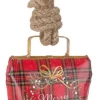 Pendagli>Bizzotto PENDAGLIO WENDI CAMPANA TARTAN MERRYXMAS