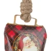 Pendagli>Bizzotto PENDAGLIO WENDI CAMPANA TARTAN BABBO VIN