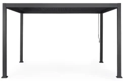 Pergole E Gazebo>Bizzotto PERGOLA OCEAN 3X4 ANTRACITE