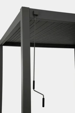 Pergole E Gazebo>Bizzotto PERGOLA OCEAN 3.6X6 ANTRACITE