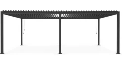 Pergole E Gazebo>Bizzotto PERGOLA OCEAN 3.6X7.2 ANTRACITE