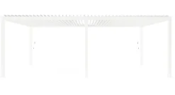 Pergole E Gazebo>Bizzotto PERGOLA OCEAN 3.6X7.2 BIANCO