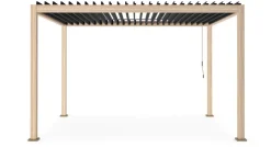 Pergole E Gazebo>Bizzotto PERGOLA OCEAN 3X4 NATURAL-ANTRACITE