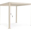 Pergole E Gazebo>Bizzotto PERGOLA OCEAN 3X3 SETA
