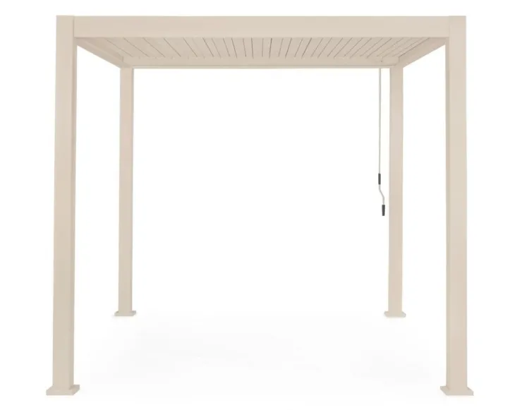 Pergole E Gazebo>Bizzotto PERGOLA OCEAN 3X3 SETA