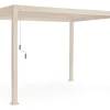 Pergole E Gazebo>Bizzotto PERGOLA OCEAN 3X4 SETA