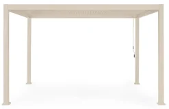 Pergole E Gazebo>Bizzotto PERGOLA OCEAN 3X4 SETA