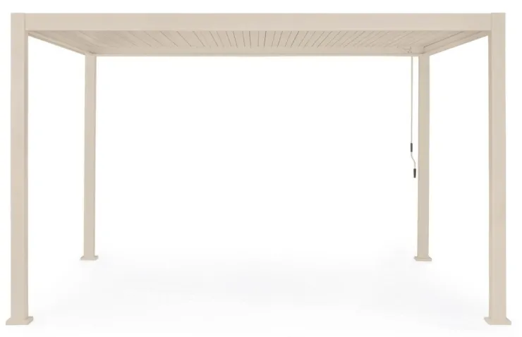 Pergole E Gazebo>Bizzotto PERGOLA OCEAN 3X4 SETA