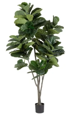 Piante Artificiali>Bizzotto PIANTA FICUS LYRATA C-VAS 123FOGLIE H230