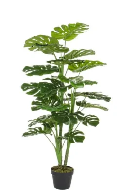 Piante Artificiali>Bizzotto PIANTA FILODENDRO C-VASO 23FOGLIE H120CM
