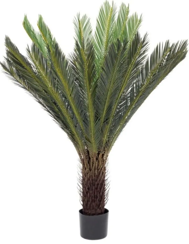 Piante Artificiali>Bizzotto PIANTA PALMA CYCAS C-VASO 28FOGLIE H120