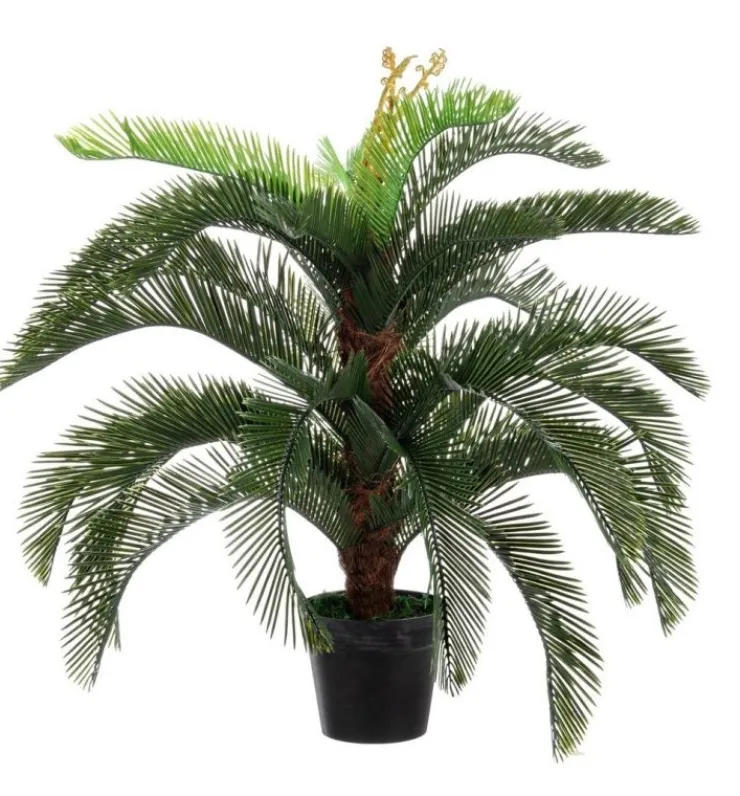 Piante Artificiali>Bizzotto PIANTA PALMA CYCAS C-VASO 30FOGLIE H100