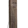 Piantane>Bizzotto PIANTANA COCOON OTTONE-BIANCO H200
