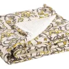 Coperte>Bizzotto PLAID CALAIS AVORIO C-FIORE 130X180