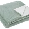 Coperte>Bizzotto PLAID SILKY VERDE SALVIA 180X150