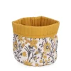 Accessori In Tessuto>Bizzotto P.OGGETTI GABRIELLE GIALLO D17X18H