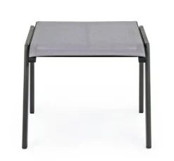 Pouf Da Esterno>Bizzotto POGGIAPIEDI IN ALLUMINIO IMPILABILE ANTRACITE GK52 - CRUISE