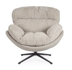 Poltrone E Chaise Longue>Bizzotto POLTRONA ADINDA GRIGIO SCURO/TORTORA
