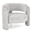 Poltrone E Chaise Longue>Bizzotto POLTRONA AISHA GRIGIO MELANGE