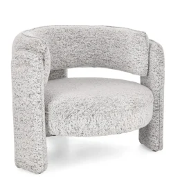 Poltrone E Chaise Longue>Bizzotto POLTRONA AISHA GRIGIO MELANGE
