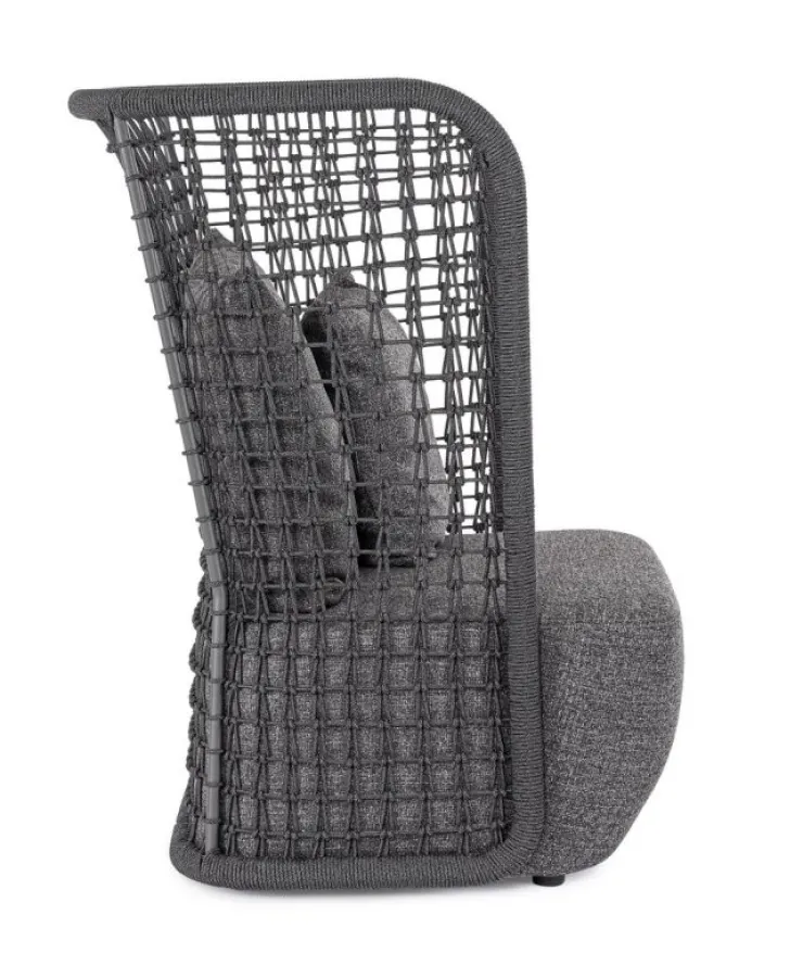 Poltrone>Bizzotto POLTRONA C-C KOLLAR ANTRACITE