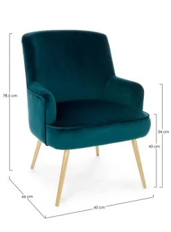 Poltrone E Chaise Longue>Bizzotto POLTRONA DEEP - CLELIA