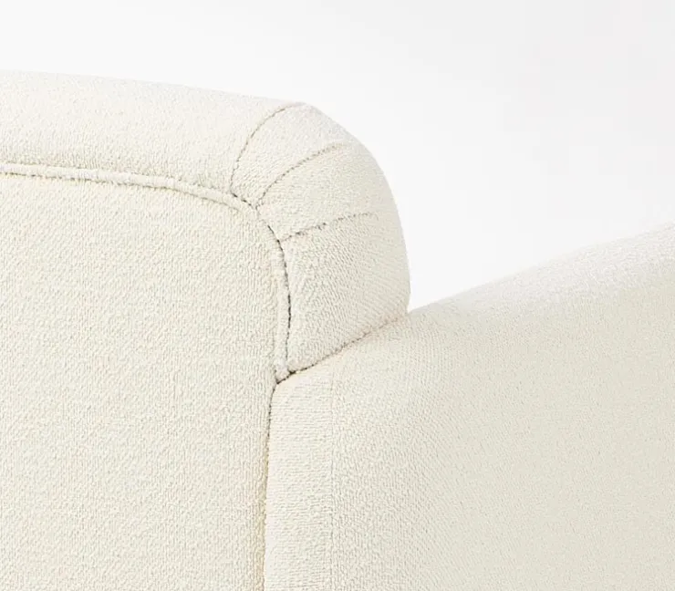 Poltrone E Chaise Longue>Bizzotto POLTRONA EFFETTO BOUCLE' NATURALE - DETROIT