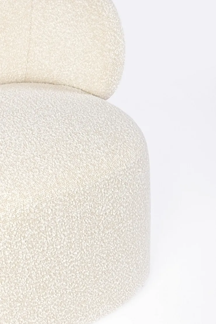 Poltrone E Chaise Longue>Bizzotto POLTRONA EFFETTO BUCLE' NATURALE - BABILA