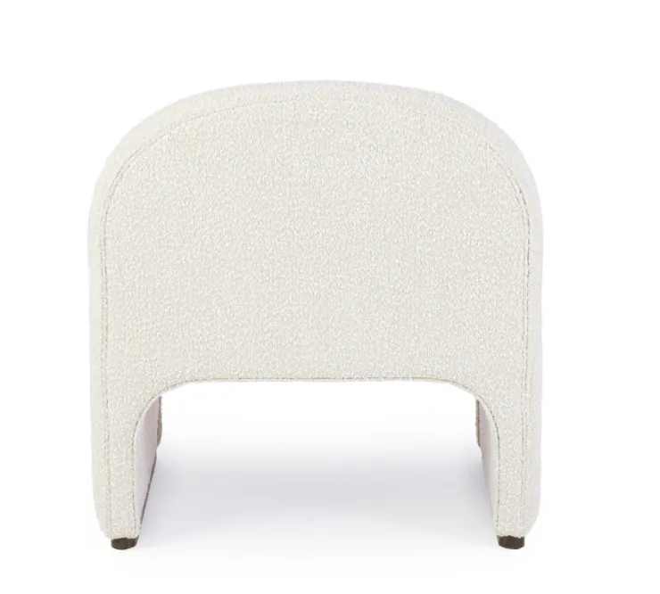Poltrone E Chaise Longue>Bizzotto POLTRONA EFFETTO BUCLE' NATURALE - BASSILLA